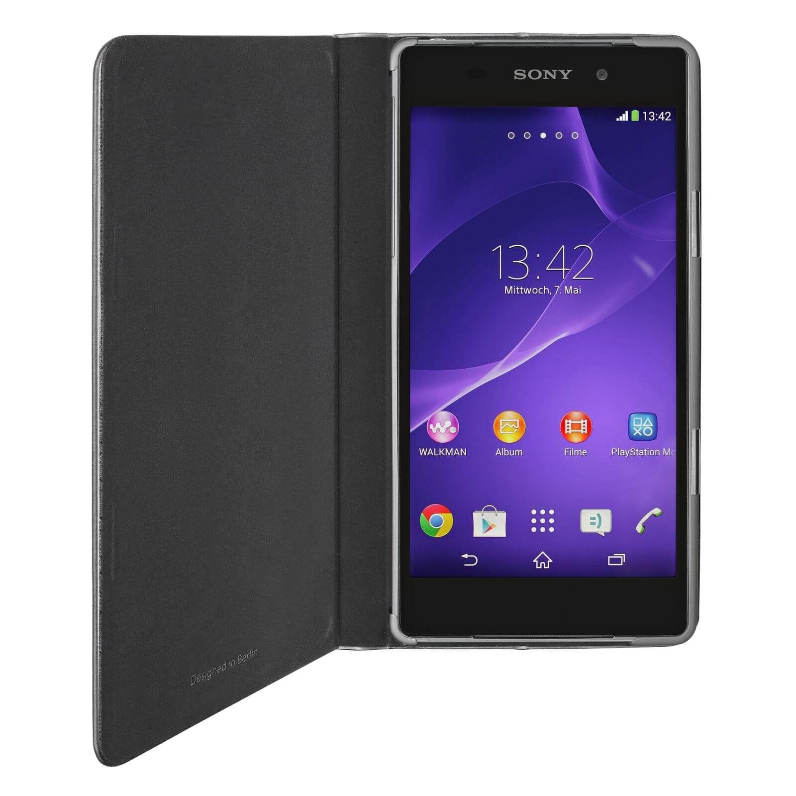 Artwizz Flip Case SeeJacket® Folio for Sony Xperia™ Z2, titan