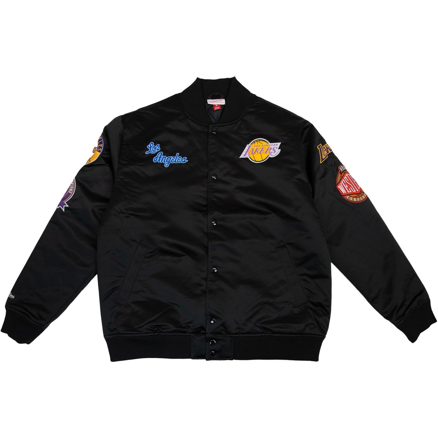 Mitchell & Ness Collegejacke Heavyweight Satin NBA Los Angeles Lakers