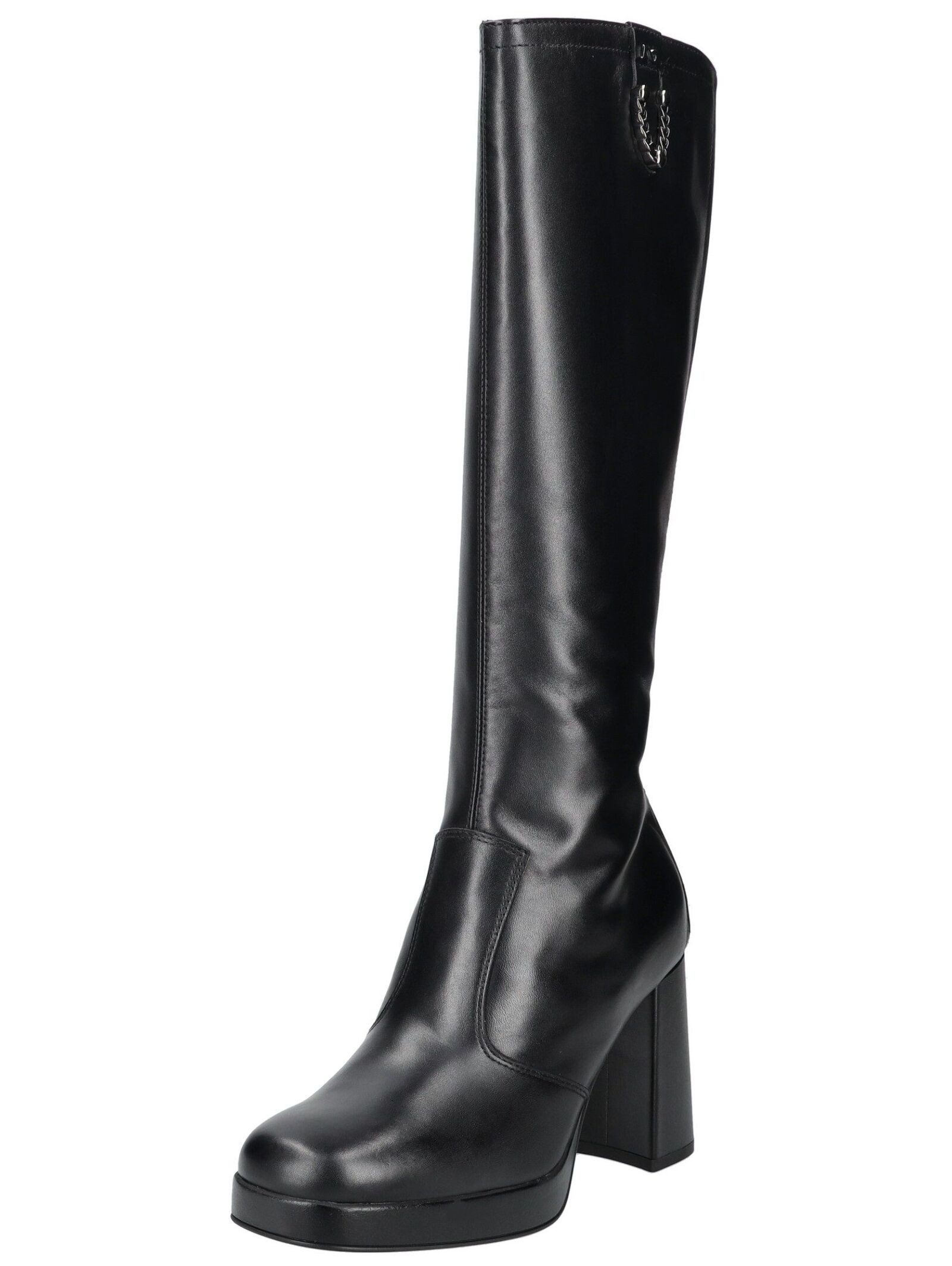 Stiefel Leder High-Heel-Stiefel