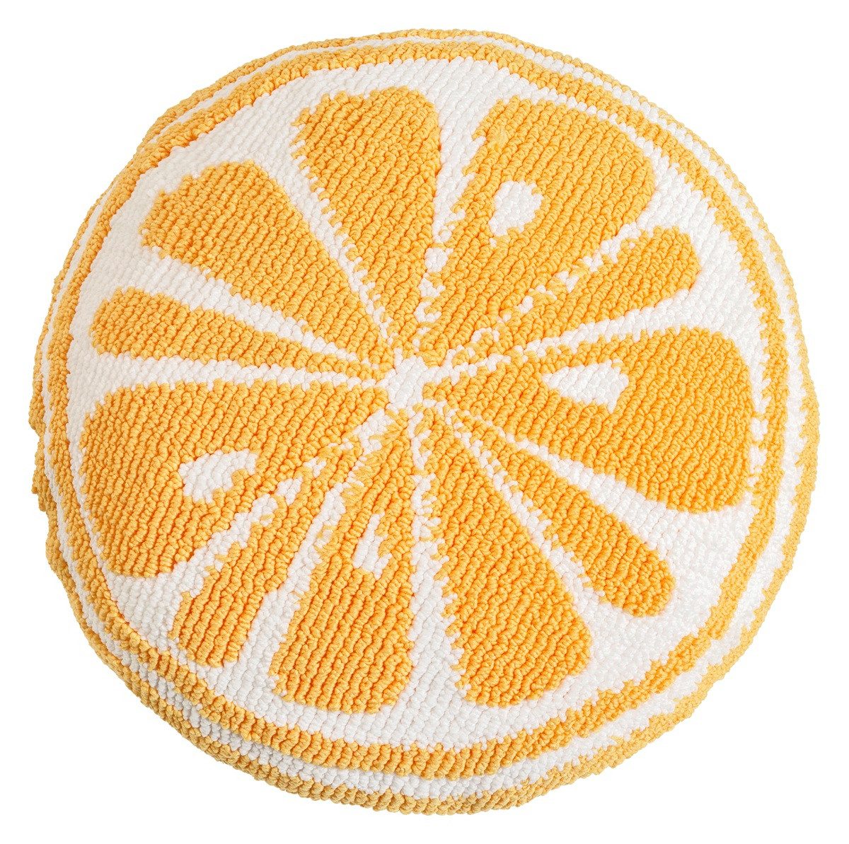 Magma Heimtex Dekokissen gefüllt Sunny 'Lemon' ∅ 40 cm Gelb