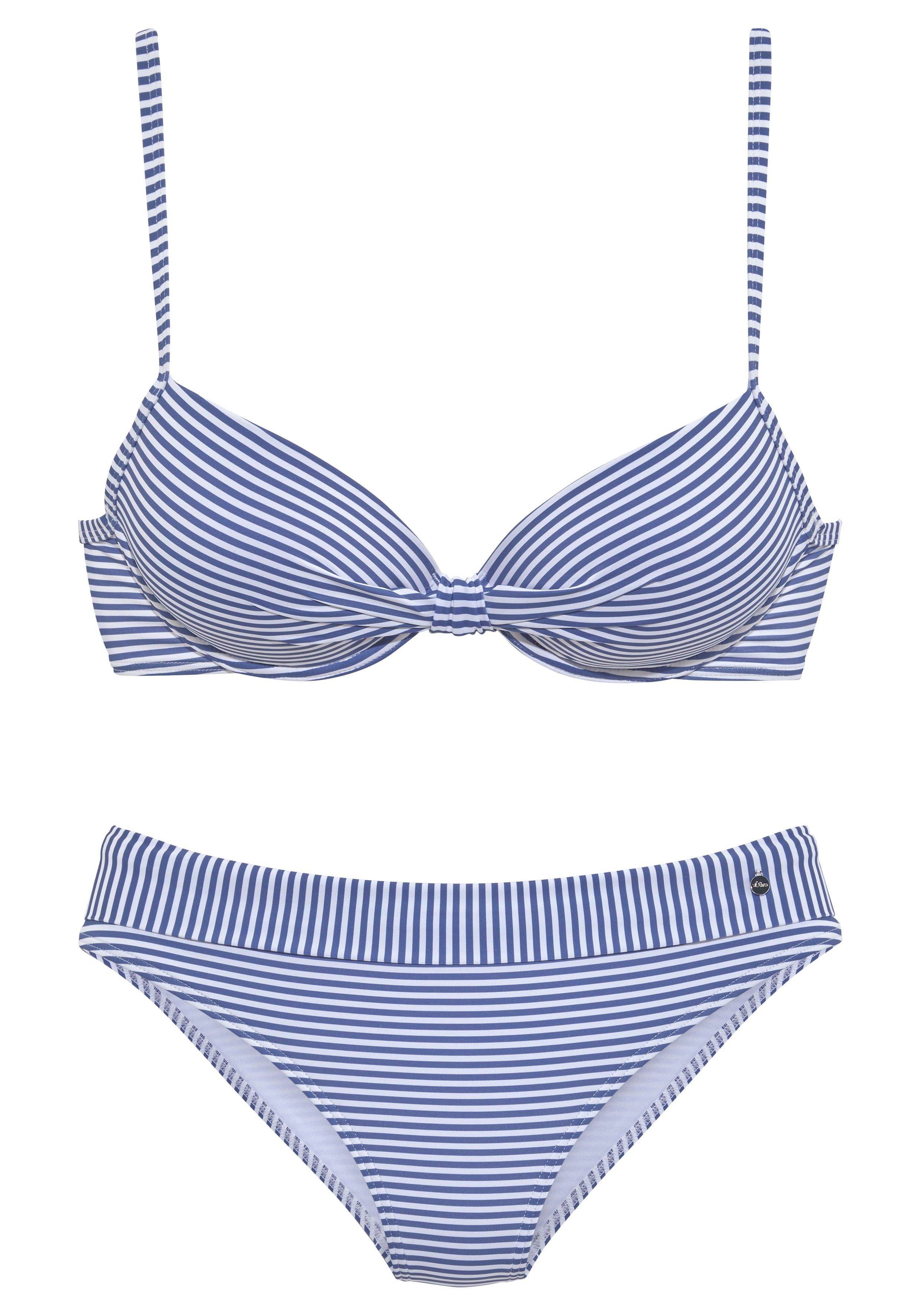 s.Oliver Bügel-Bikini in Knoten-Optik günstig online kaufen