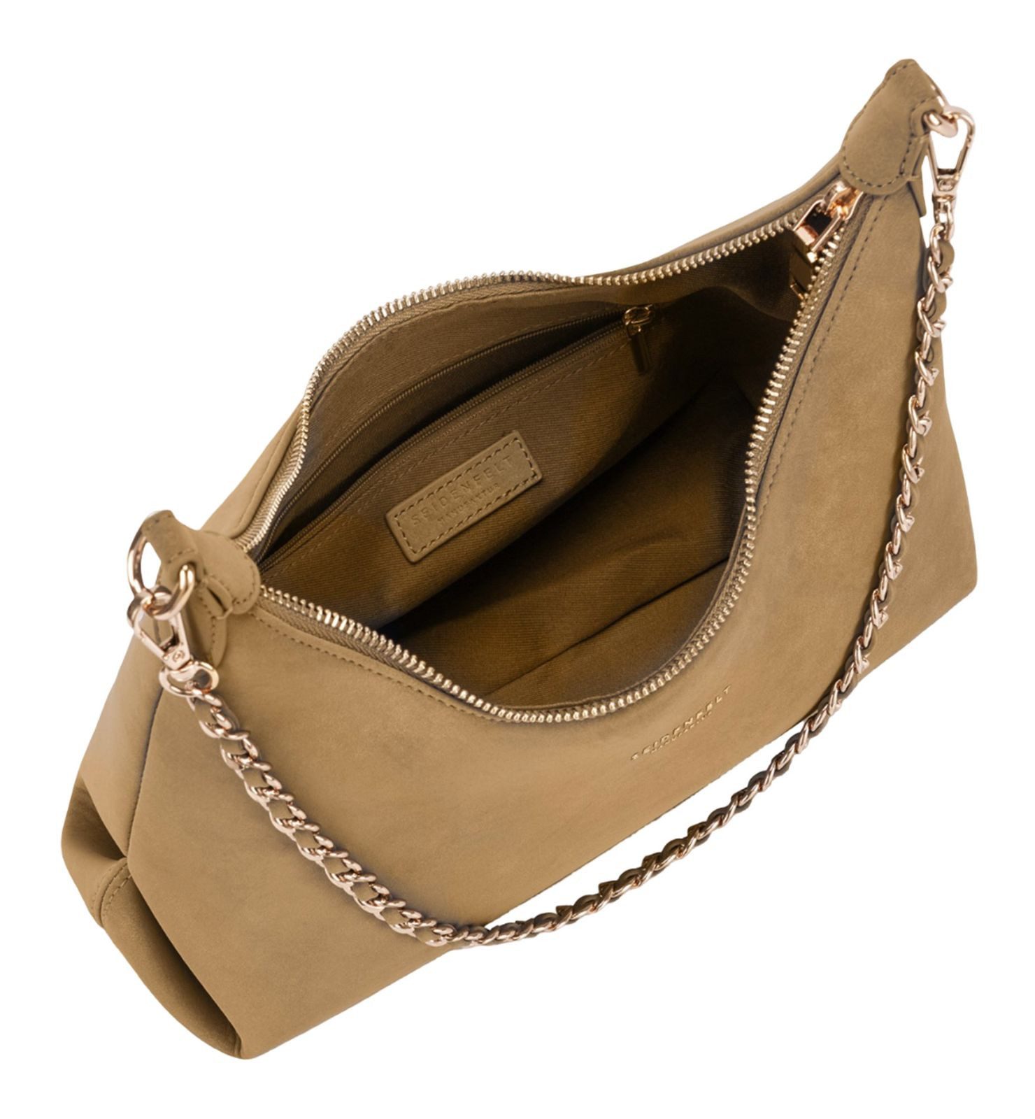 Seidenfelt Manufaktur Schultertasche Midi Hobo Bag