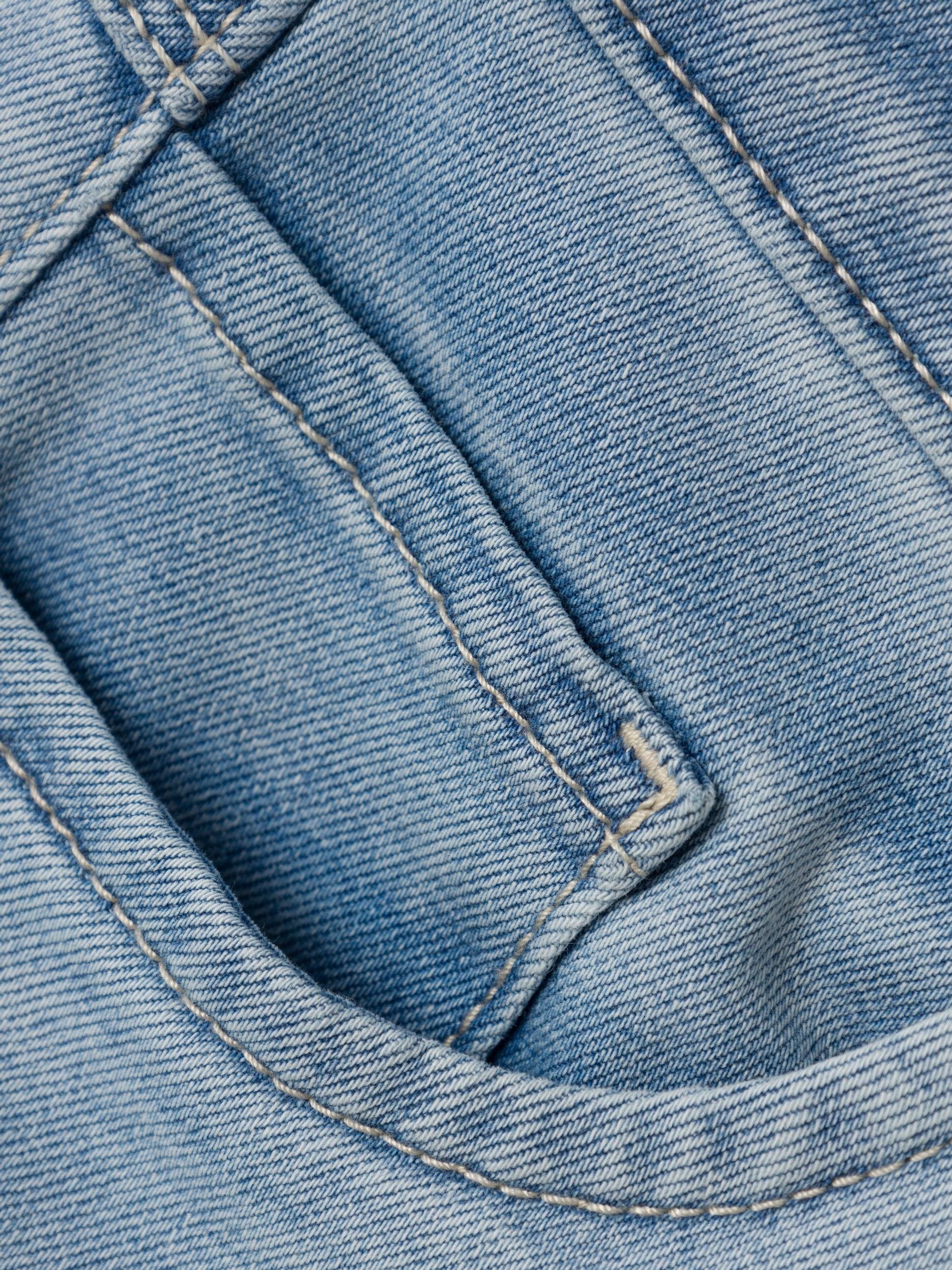1356-ON WIDE NKFROSE NOOS Jeans Blue Denim HW Weite Light JEANS It Name