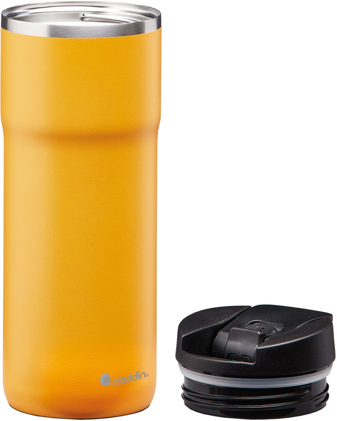 aladdin Coffee-to-go-Becher Barista Java, Edelstahl, Kunststoff, 2,5 Stunden heiß & 4,5 Stunden kalt, auslaufsicher, 470 ml