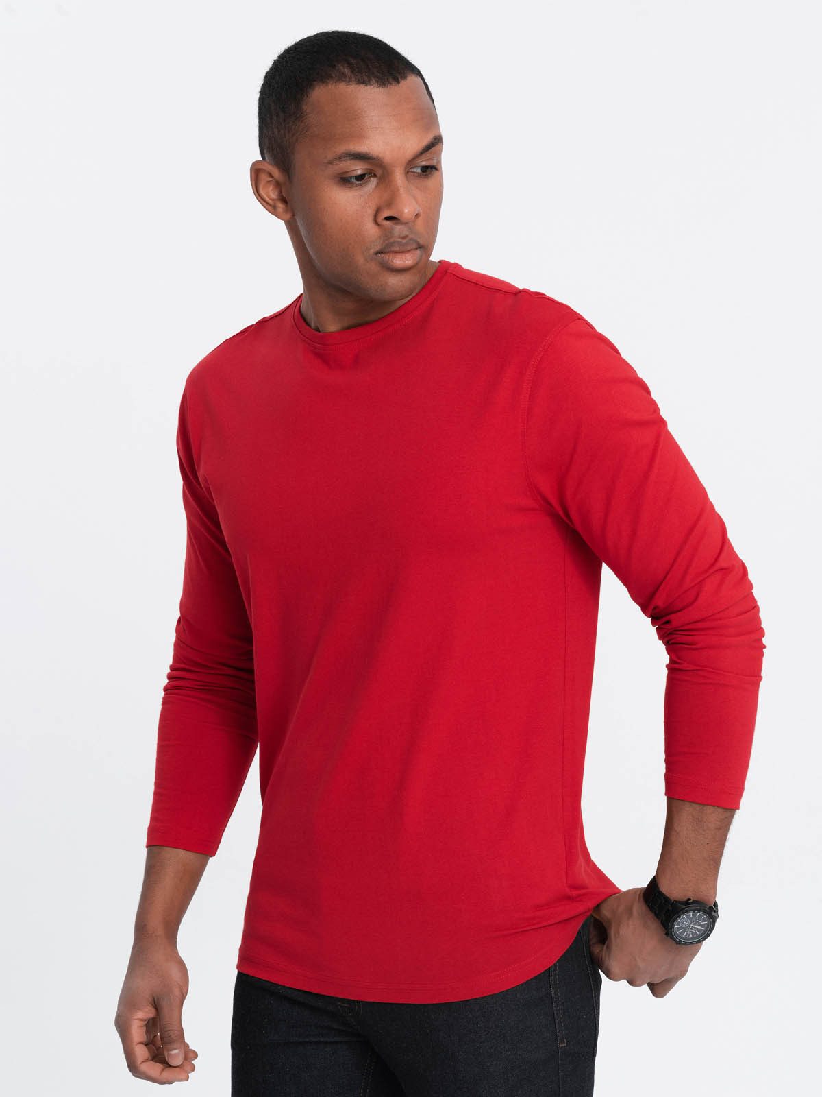 OMBRE Longsleeve Herren- Longsleeve Basic günstig online kaufen