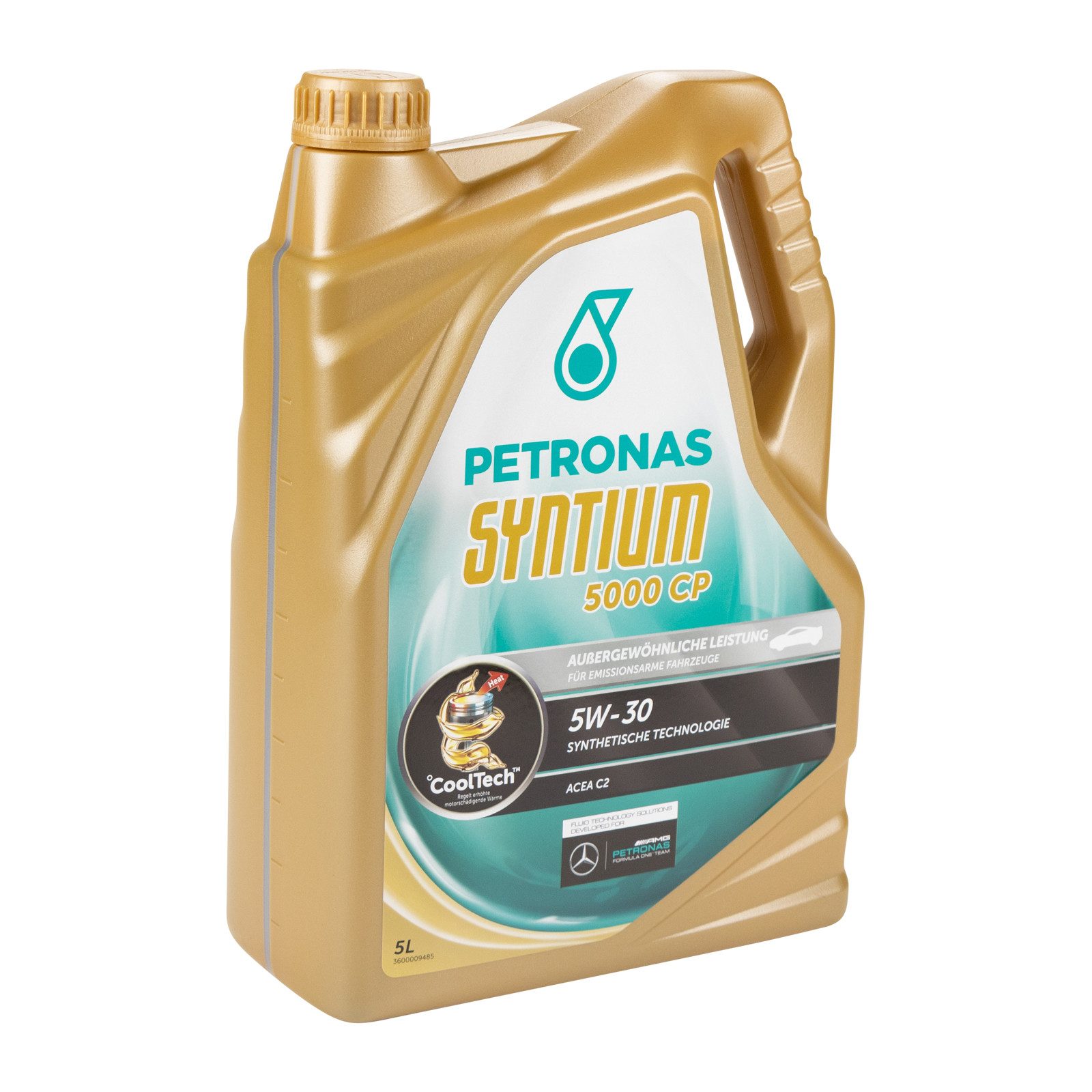Petronas Motoröl Petronas Syntium 5000 CP Motoröl Öl 5W30 5L C2 SN PSA B71 2290 RN0700