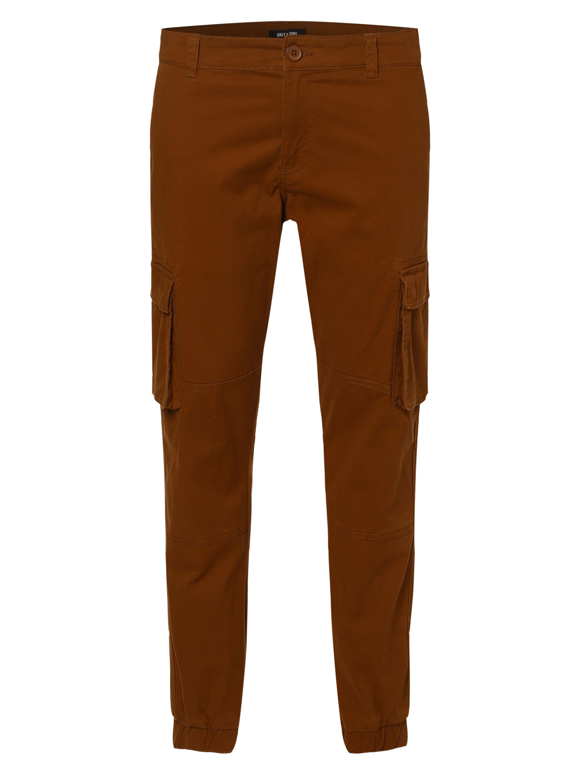 ONLY & SONS Cargohose ONSCam braun