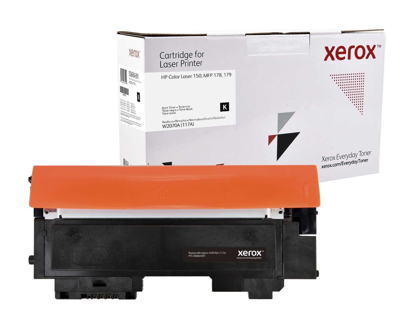 Xerox Tonerpatrone Everyday Schwarz Toner kompatibel mit HP 117A (W2070A)
