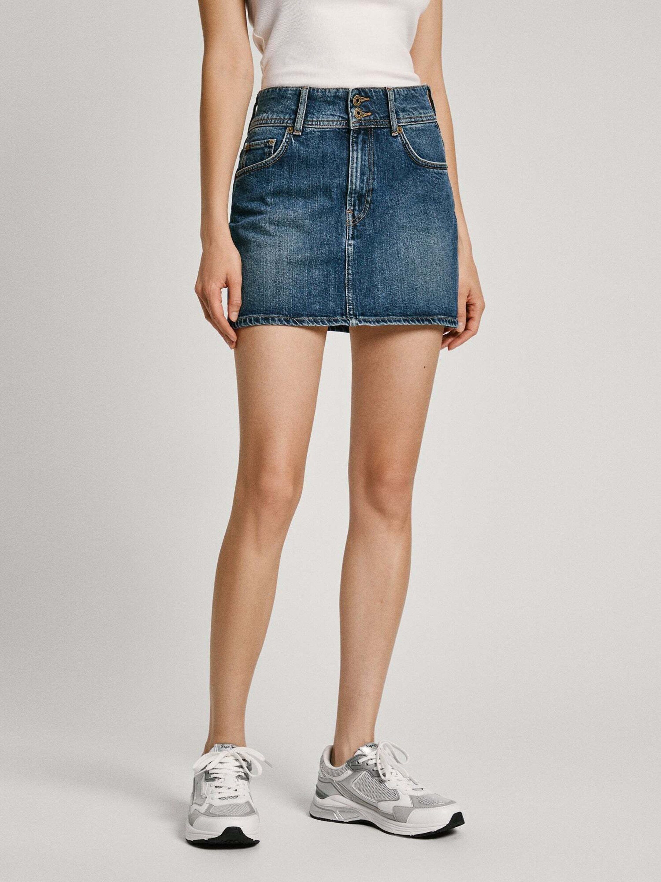 Pepe Jeans Jeansrock (1-tlg) Plain/ohne Details