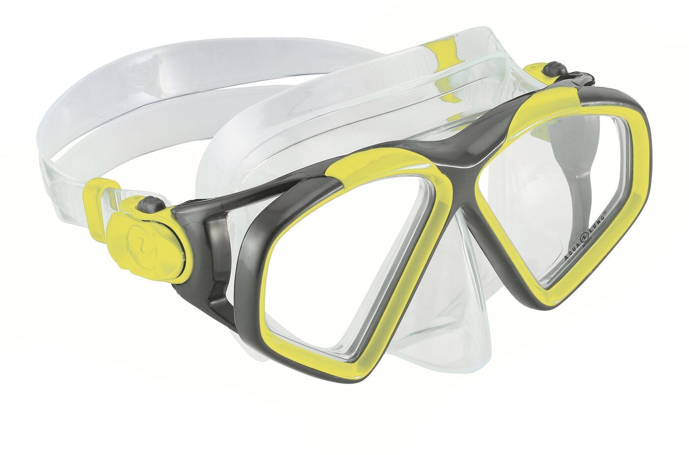 Aqua Lung Sport Taucherbrille HAWKEYE BRIGHT YELLOW DARK GREY