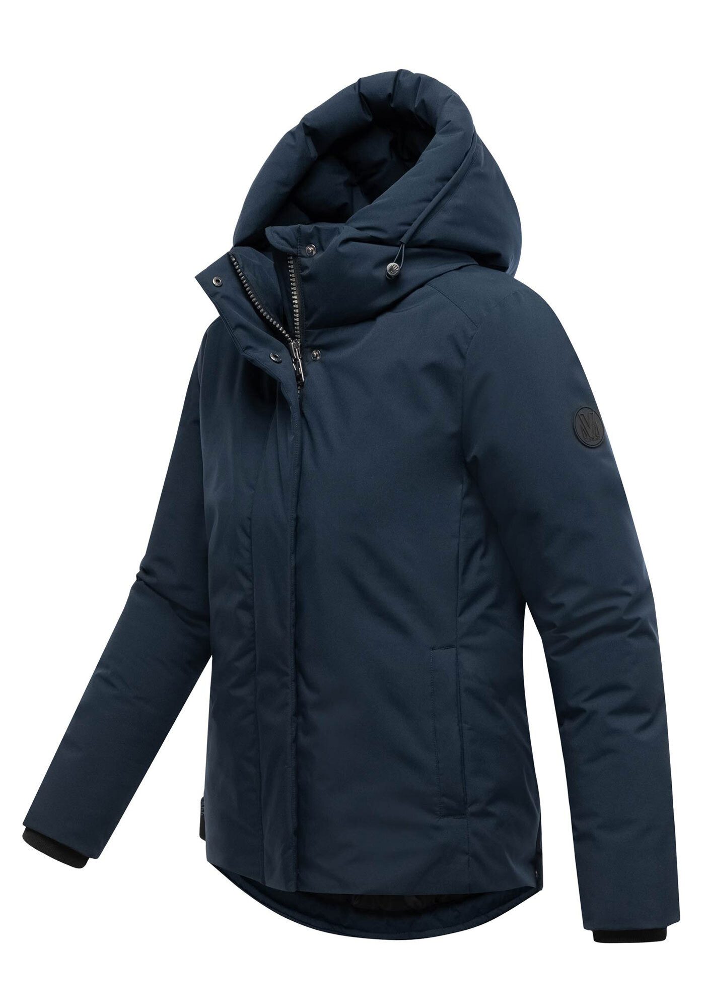 Marikoo Winterjacke Yeminaa warm für den Winter - hinten länger geschnitten