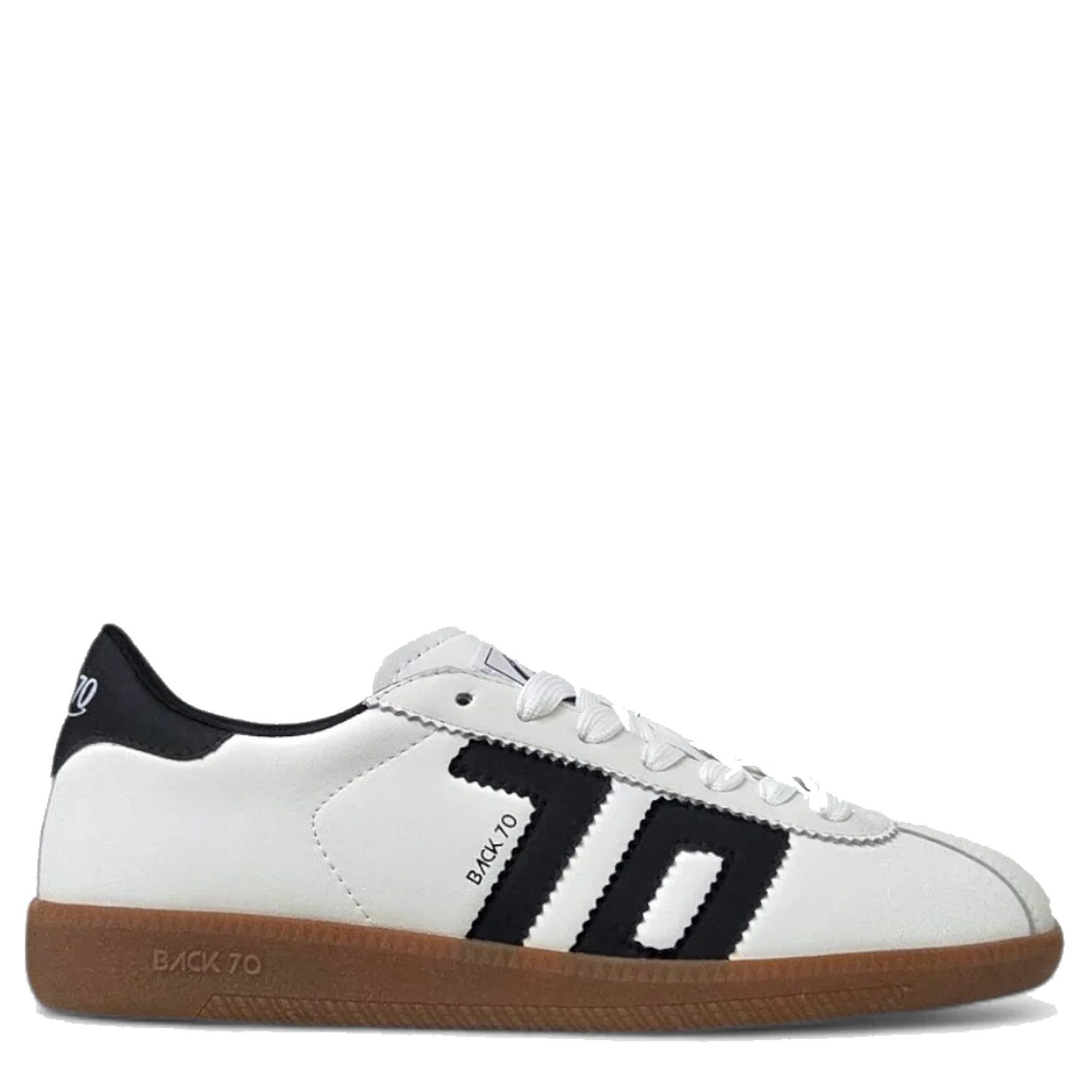 Back 70 Sneaker SHELLY aus Leder - Schwarz Sneaker