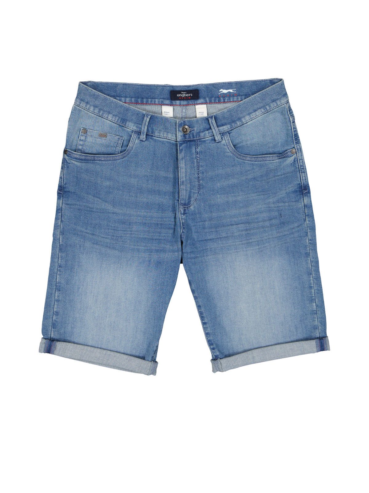 Engbers Jeansbermudas Herren Bermuda, Saphirblau