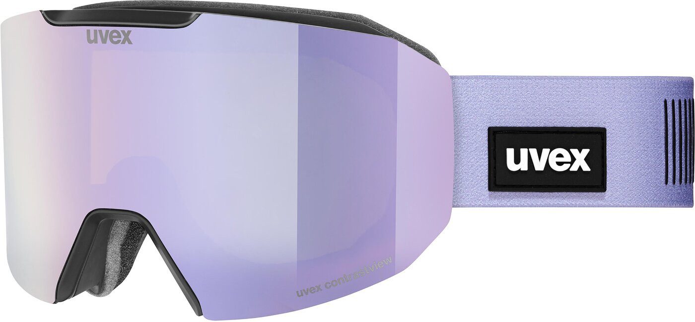 Uvex Skibrille uvex evidnt ATTRACT black matt