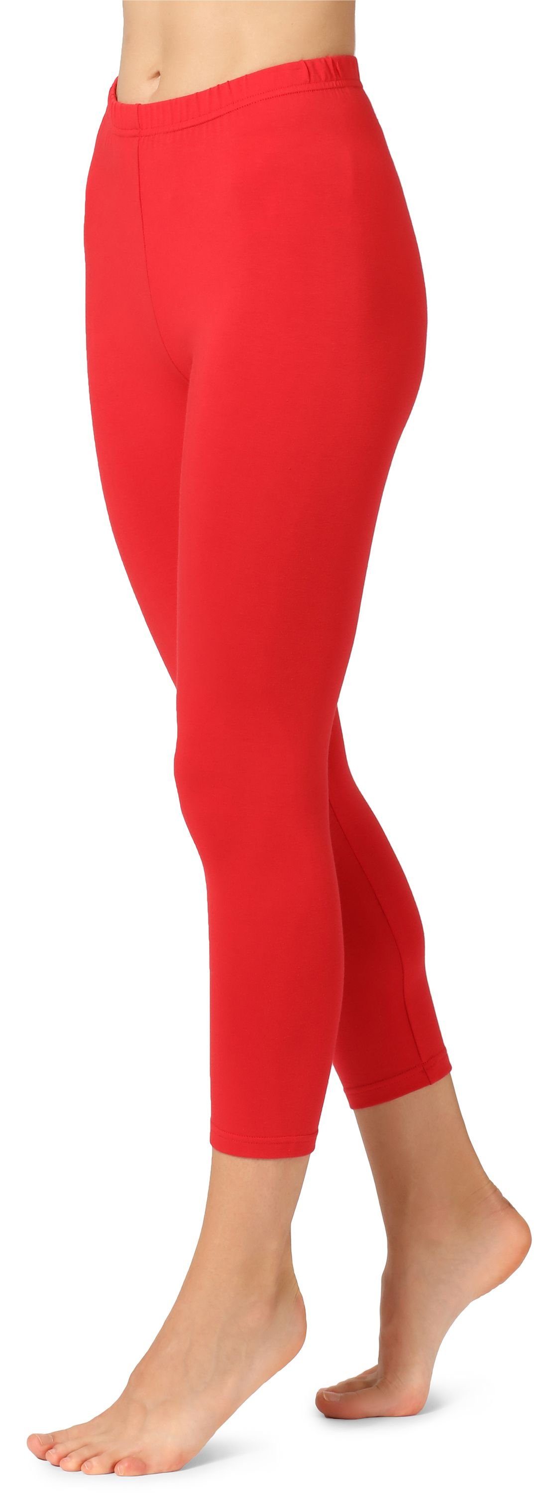 Bellivalini Leggings Damen 3/4 Capri Hose günstig online kaufen