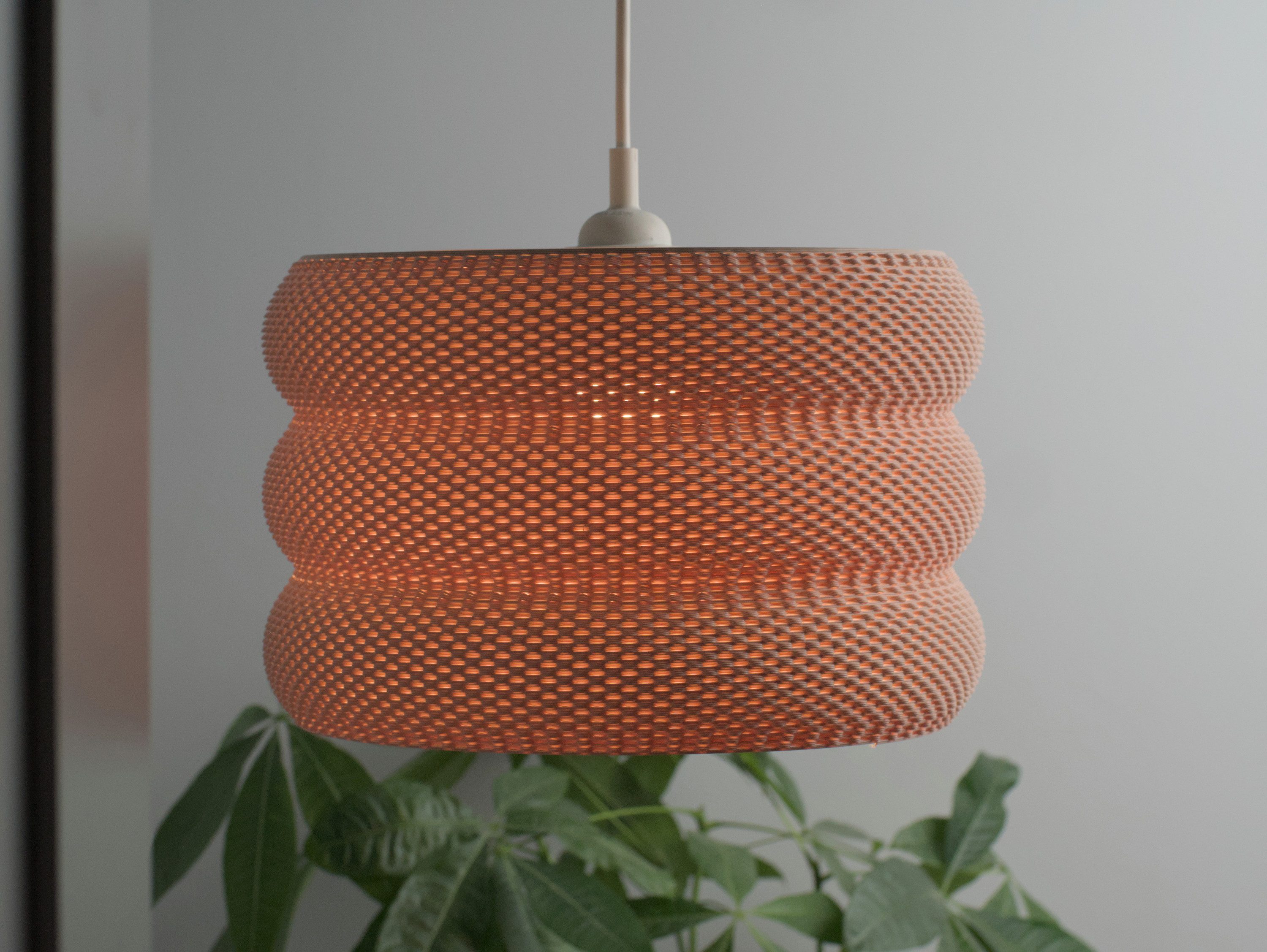 Roomberry Lampenschirm Round Pixel Pendelleuchte Lampenschirm für E27 Lampe günstig online kaufen