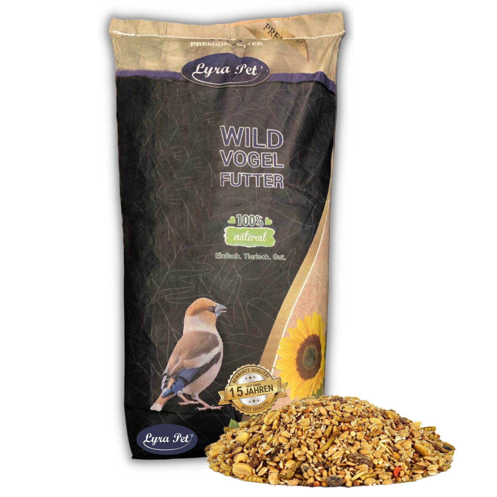 Lyra Pet 10 kg Lyra Pet® Weichfutter Premium Vogelfutter, für: Wildvogel