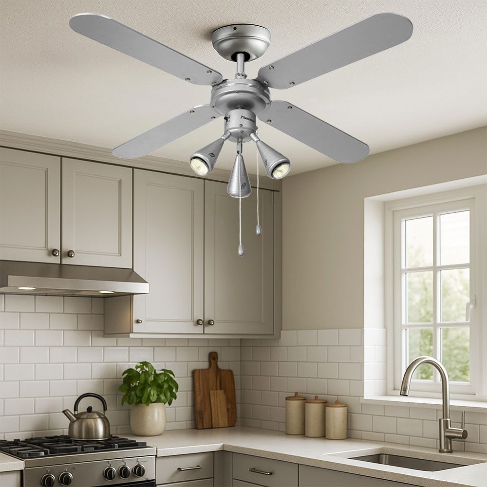 bestron Deckenventilator, Deckenventilator beweglich Vor-Rücklauf wendbare günstig online kaufen