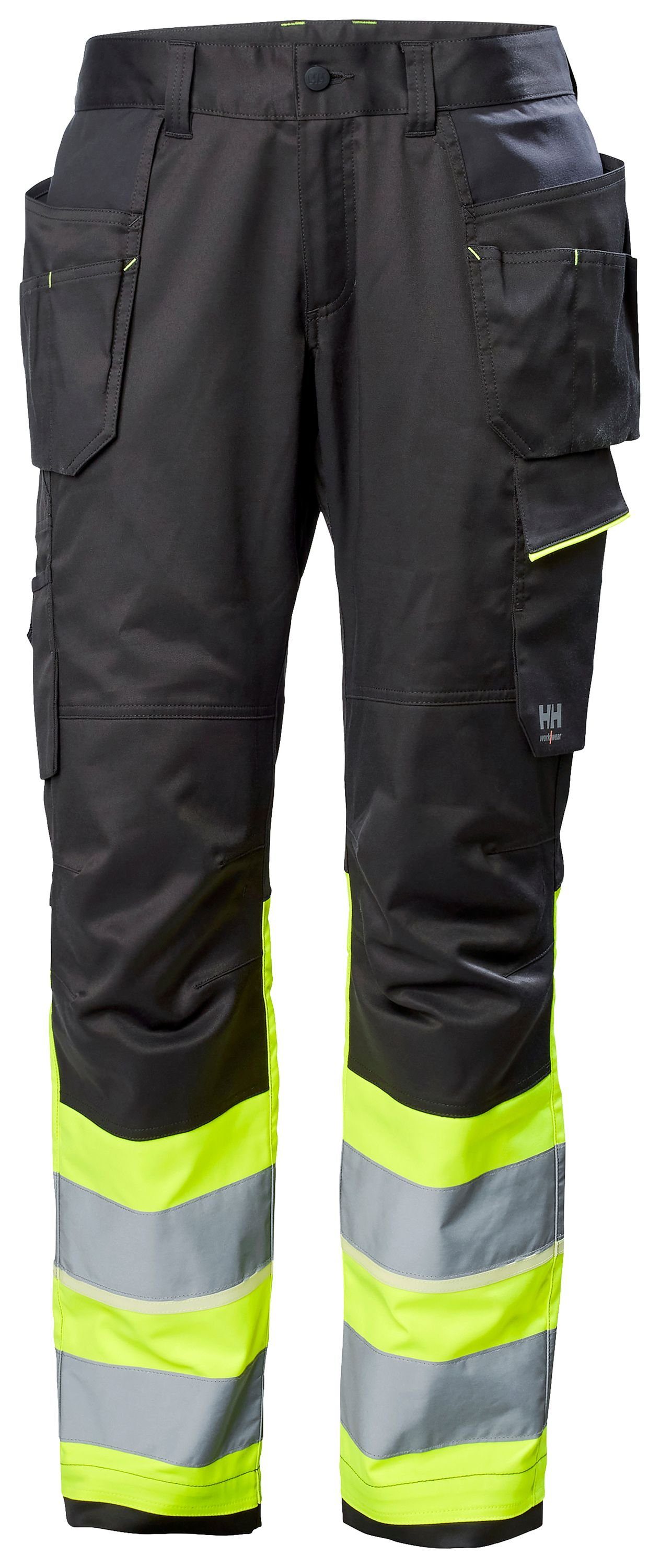 Hansen Arbeitsbundhose vis (1-tlg) yellow Helly Pant Cl1 Cons hi Uc-Me