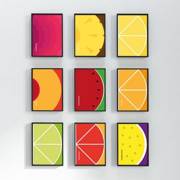 MOTIVISSO Poster Obst & Gemüse - Pineapple