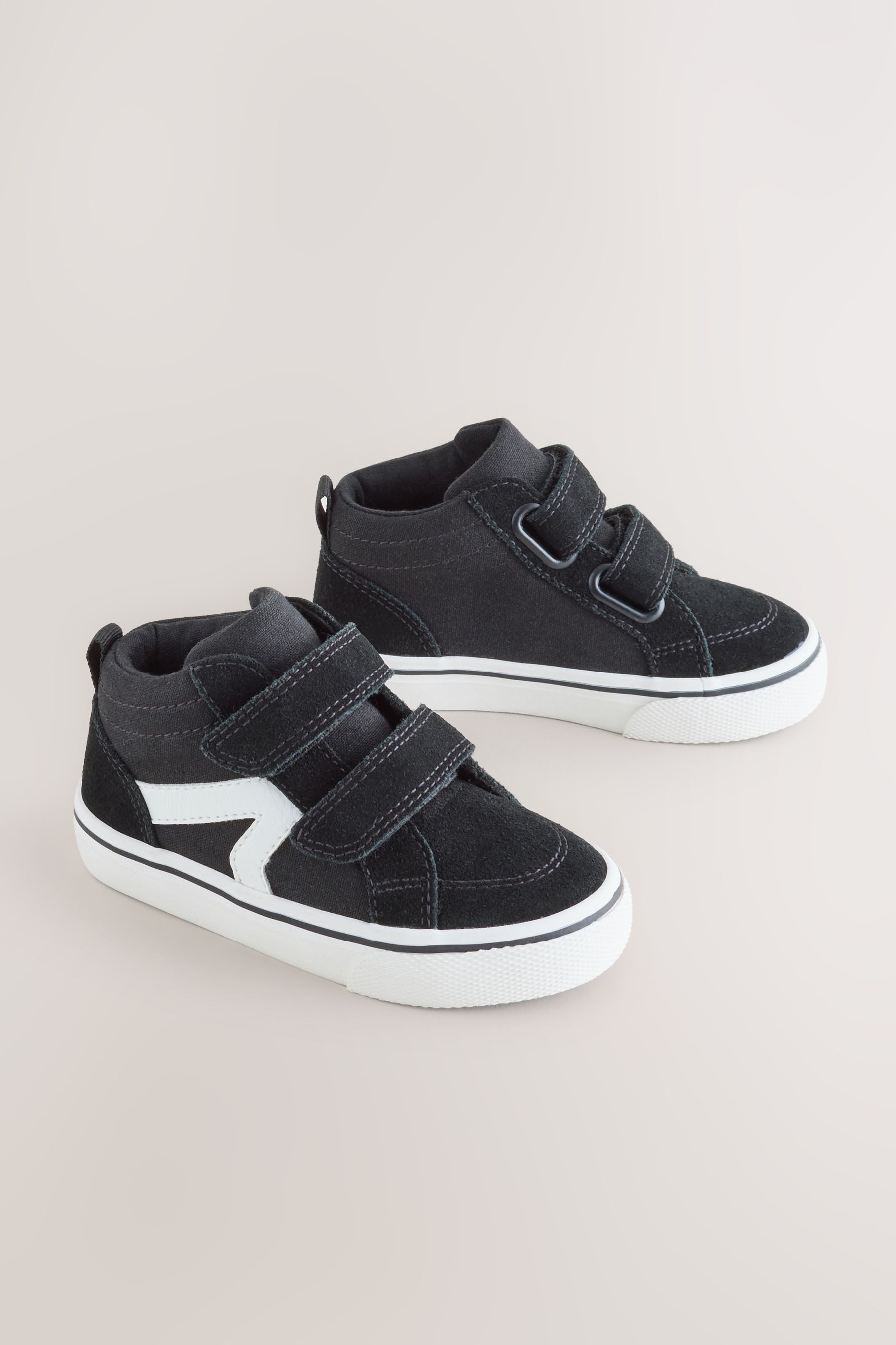 Next Hi-Top-Klettverschluss-Sneaker aus Veloursleder Klettstiefel (1-tlg) günstig online kaufen
