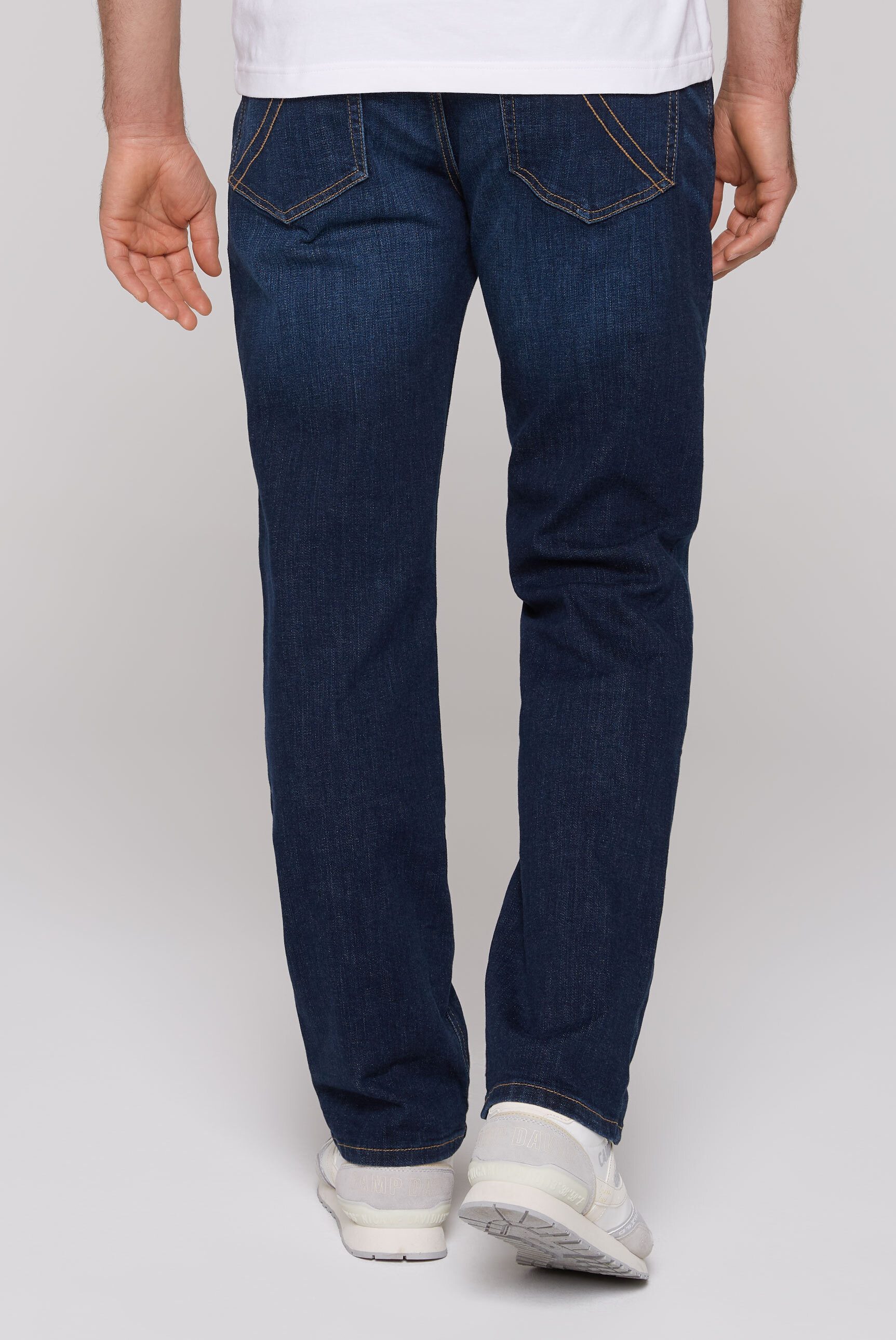 CAMP DAVID Regular-fit-Jeans mit hoher Leibhöhe