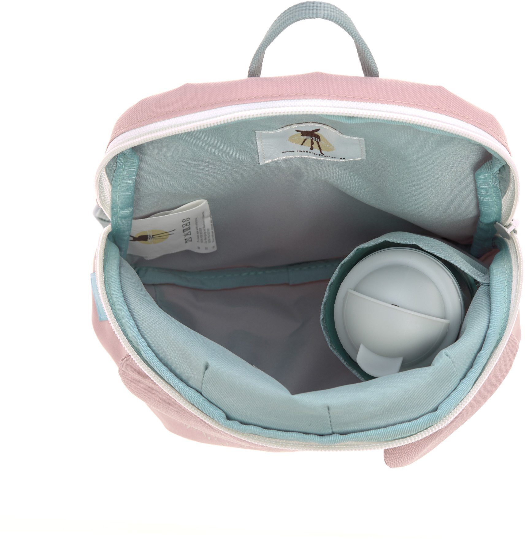 LÄSSIG Kinderrucksack About Friends, Tiny Backpacks, Chinchilla, PETA-approved vegan