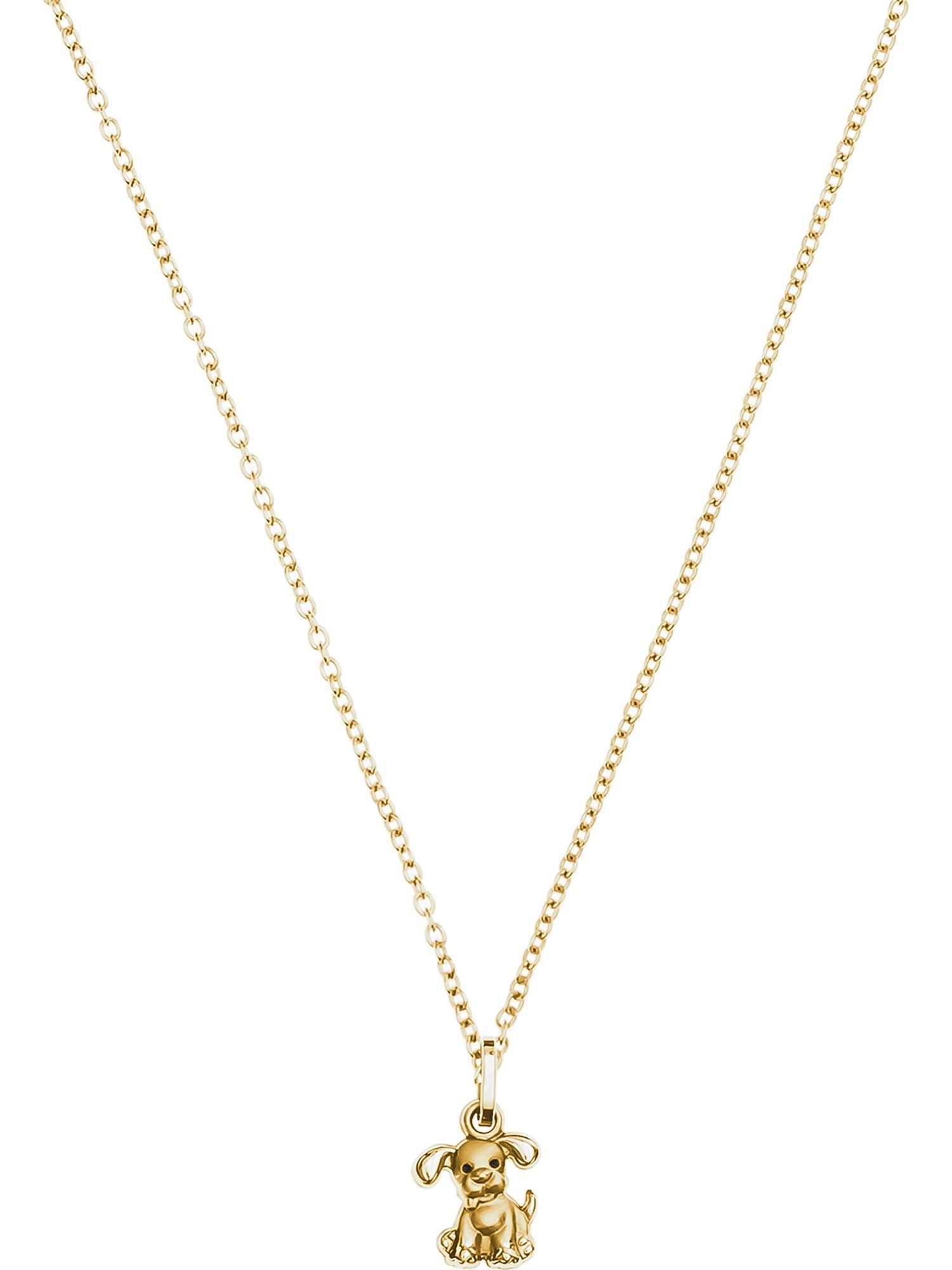 Collier Gelbgold FAVS FAVS 375er Mädchen-Kette