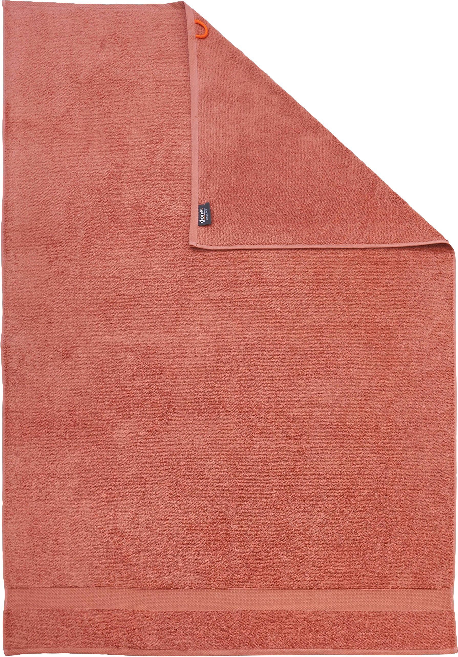 done.® Badetücher Deluxe, Zwirnfrottee (1-St), 1-tlg., Uni Farben, aus hochwertigem Zwirnfrottier