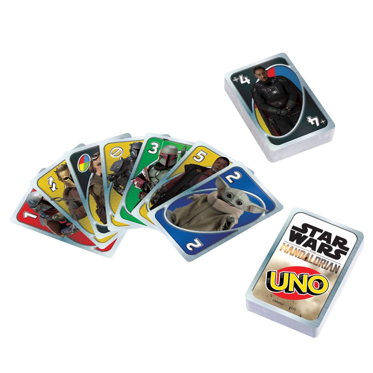 Mattel® Spiel Star Wars: The Mandalorian UNO Kartenspiel