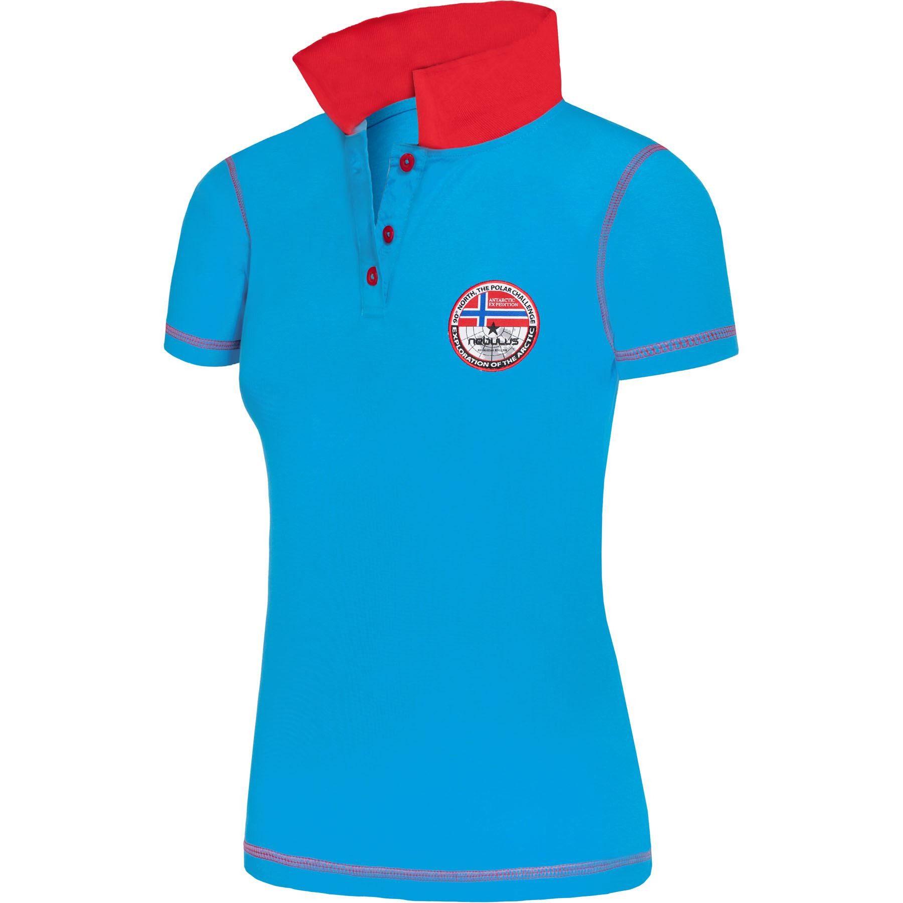 Nebulus Poloshirt ENTERTAIN, P5413 - Damen, malibublau, S/36