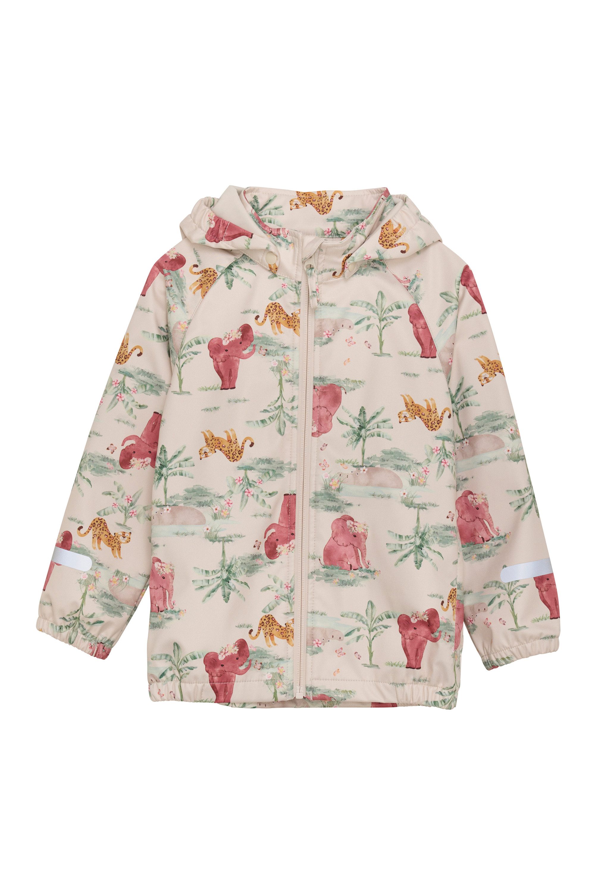 CeLaVi Windbreaker CESoftshell Jacket - AOP Kids Softshell Jacke mit Allover Print