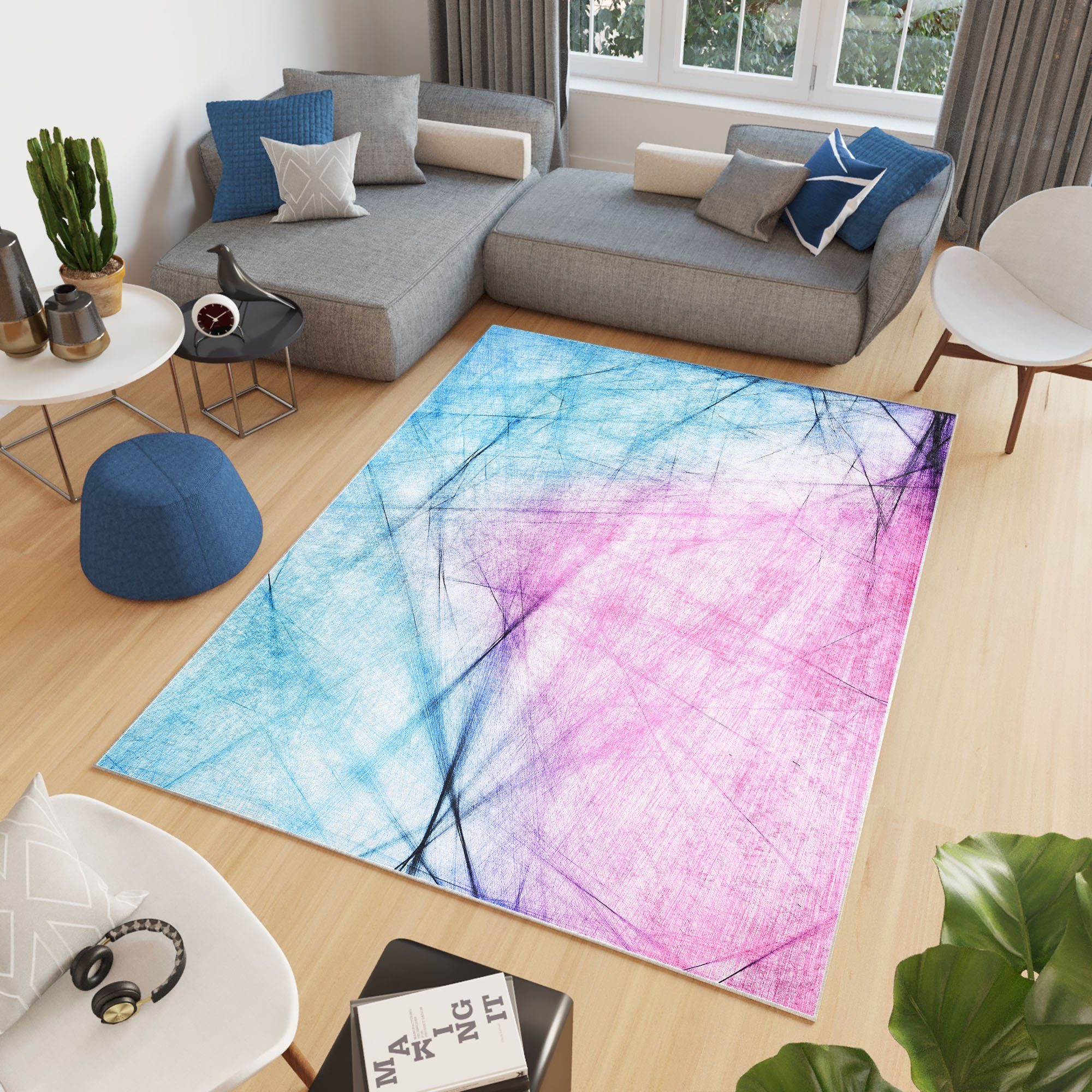 Tapiso Designteppich TOSCANA, rechteckig, Höhe: 6 günstig online kaufen