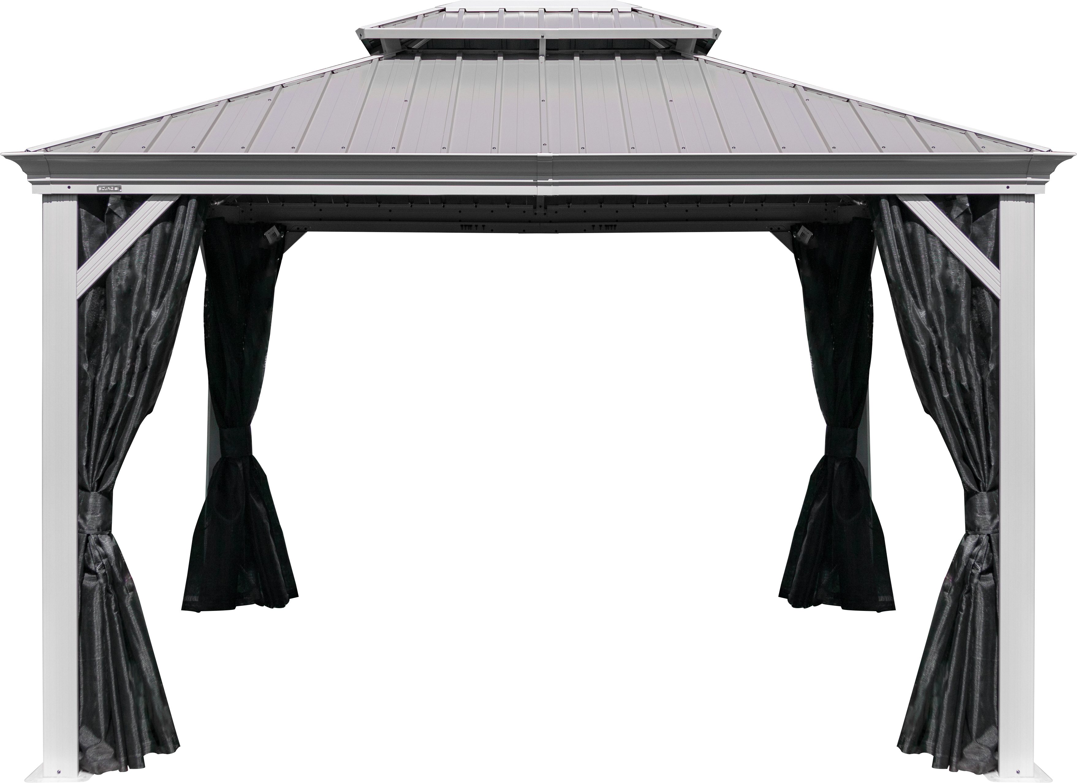 Sojag Pavillon Messina, mit 4 Seitenteilen, (Set), BxT: 363x298 cm