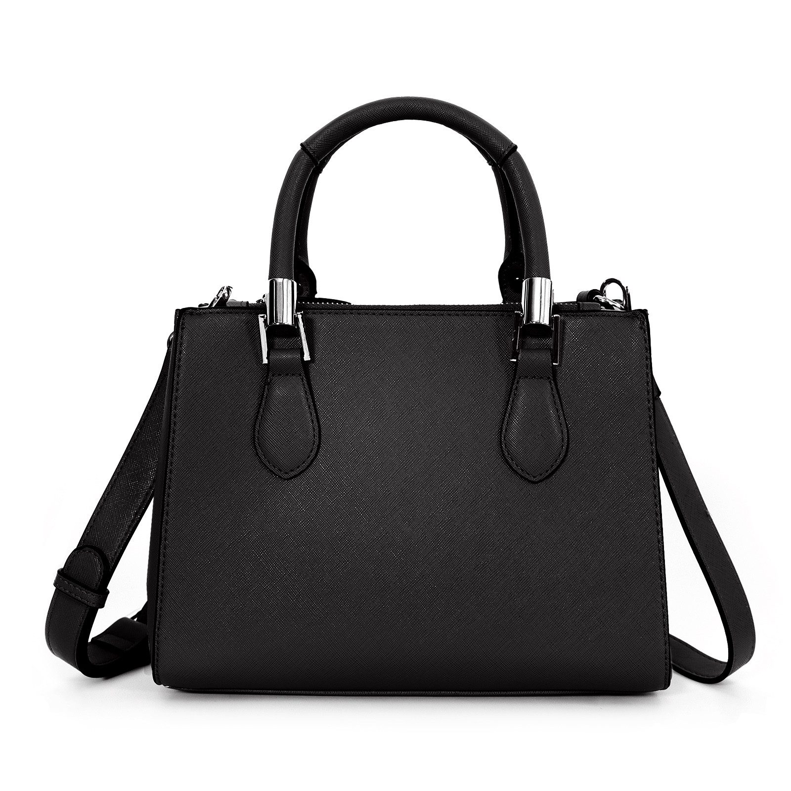 Fassiona Henkeltasche Umhängetasche Messenger Taschen Kleine Handtasche für Damen (Mittel Mehrere Fächer & Reißverschlüsse, mit Abnehmbar Schulterriemen), Handtasche Damen Crossbody Tote Henkeltasche