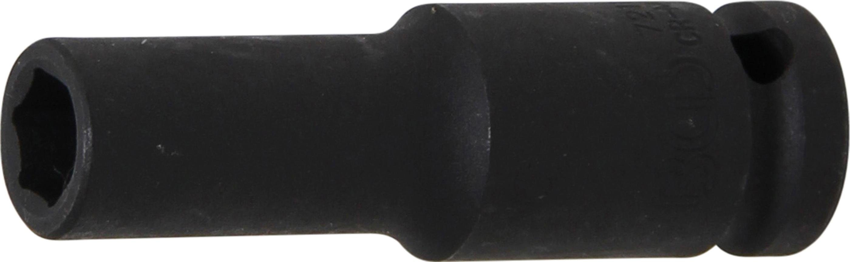 BGS technic Steckschlüssel Kraft-Steckschlüssel-Einsatz Sechskant, tief, Antrieb Innenvierkant 12,5 mm (1/2), SW 11 mm