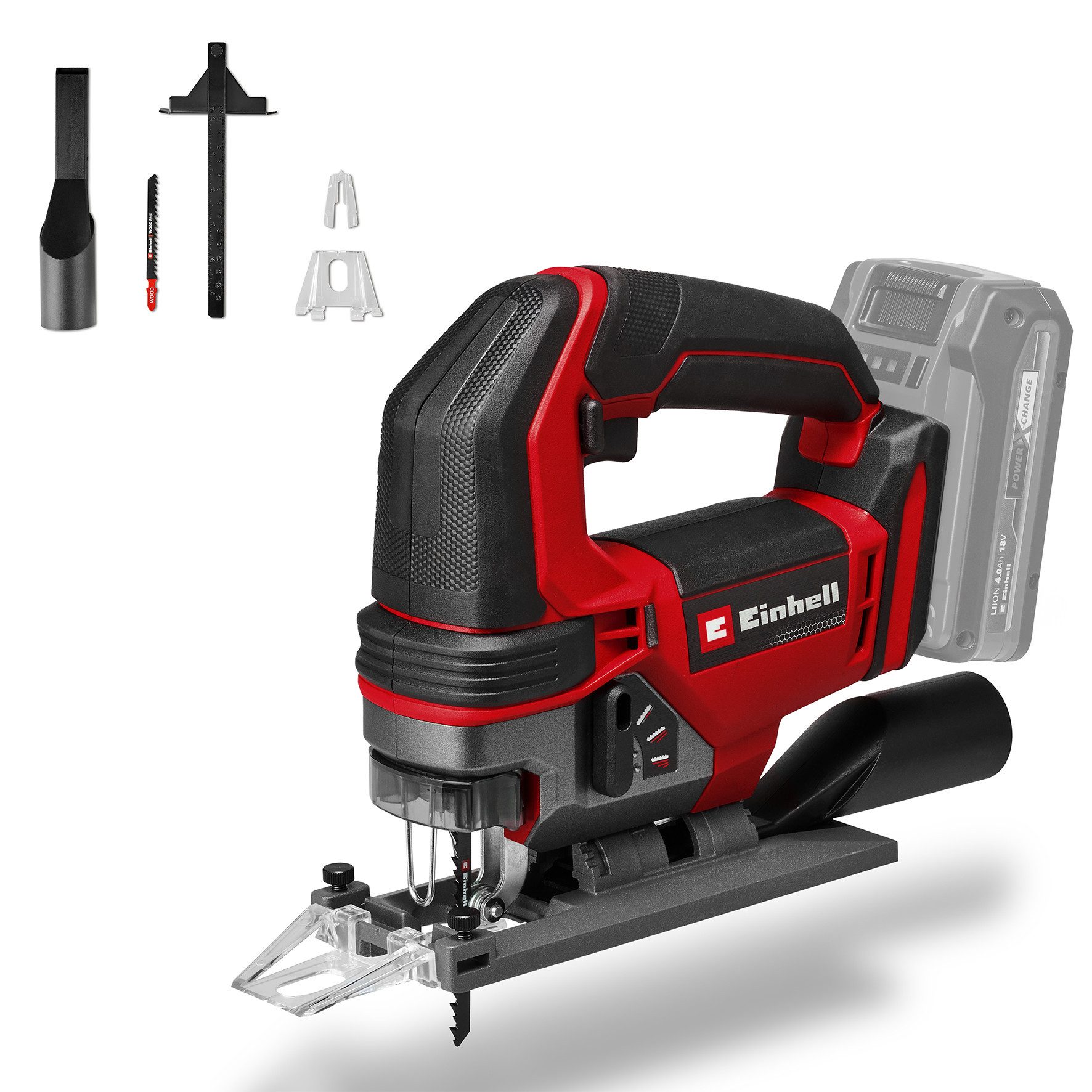 Einhell Akku-Stichsäge TE-JS 18/100 Li-Solo, ohne Akku und Ladegerät günstig online kaufen