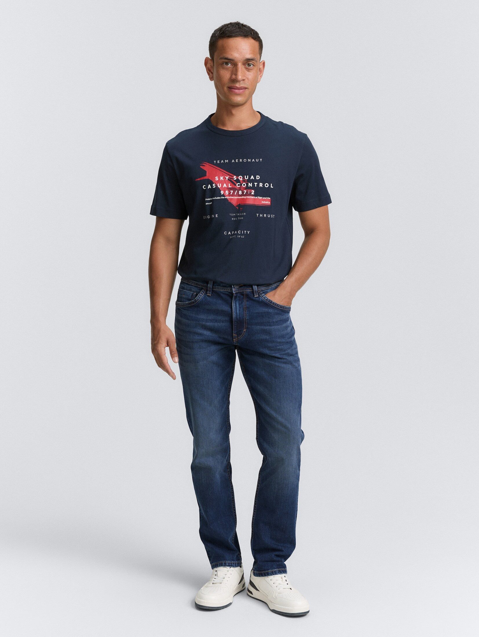 TOM TAILOR Slim-fit-Jeans Jeanshosen TTJOSH REGULAR SLIM Jeans günstig online kaufen