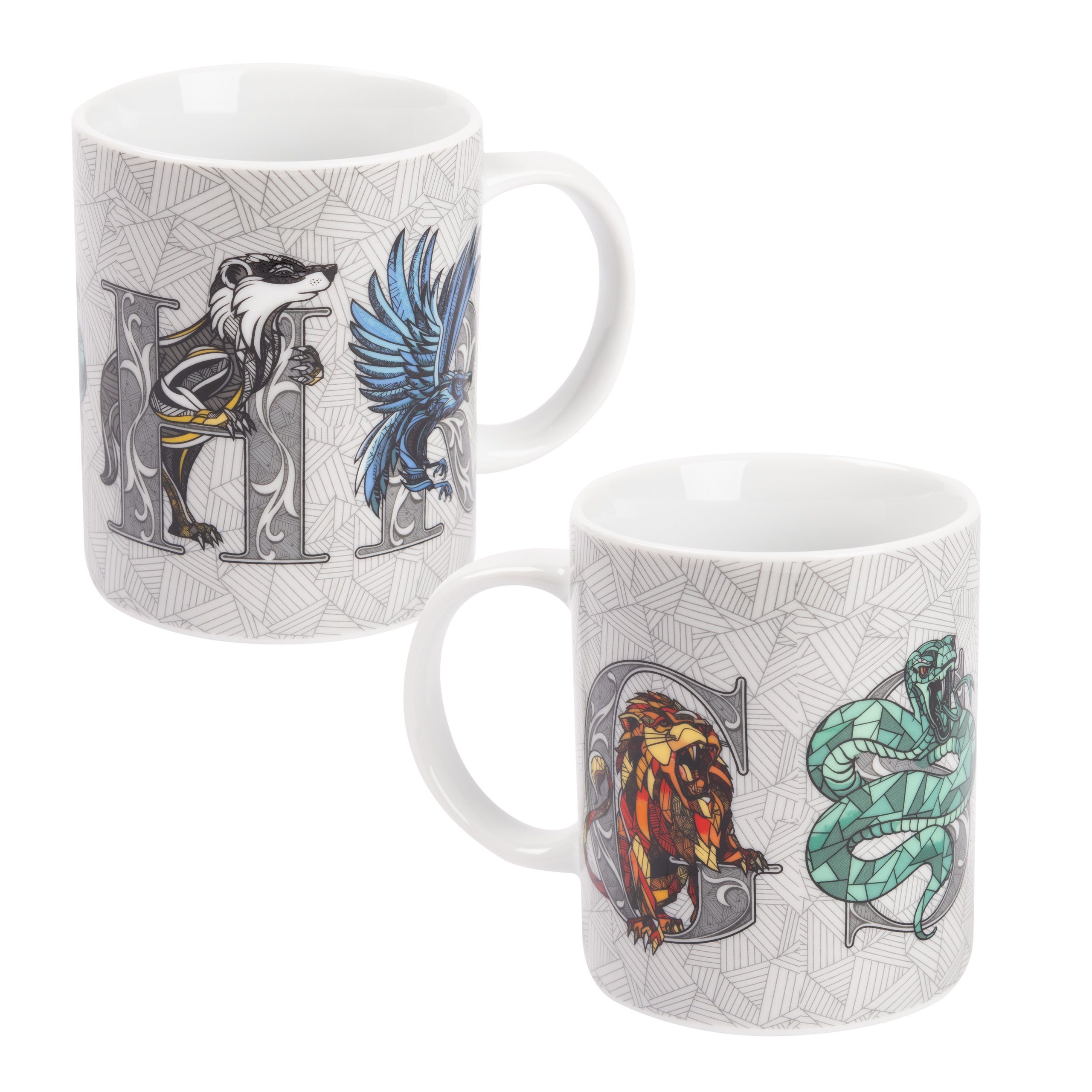 Tasse Harry Potter - 4 Häuser - Mug