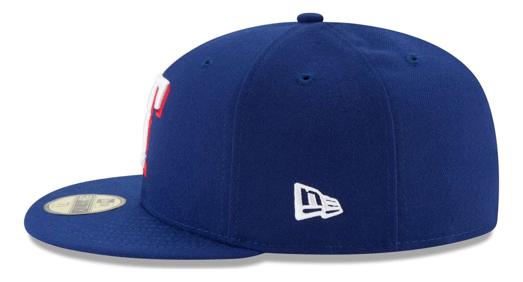 Sport Caps New Era Baseball Cap MLB Texas Rangers Authentic Collection