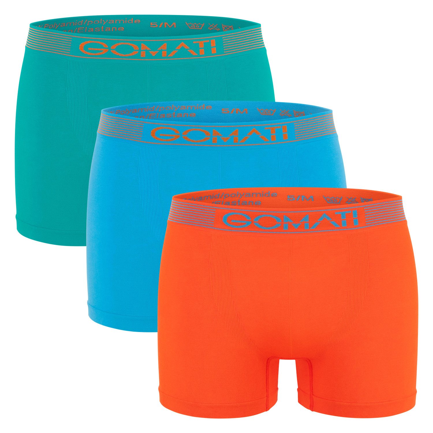 Gomati Boxershorts Herren Seamless Pants (3er günstig online kaufen