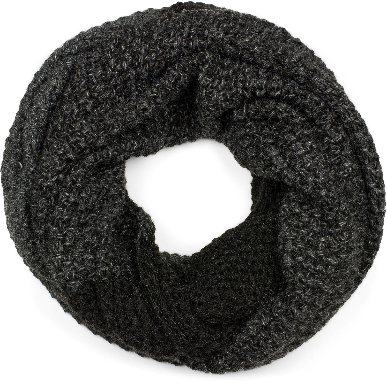 styleBREAKER Strickschal 2-Farbiges Ombré Strick Loop, (1-St) günstig online kaufen