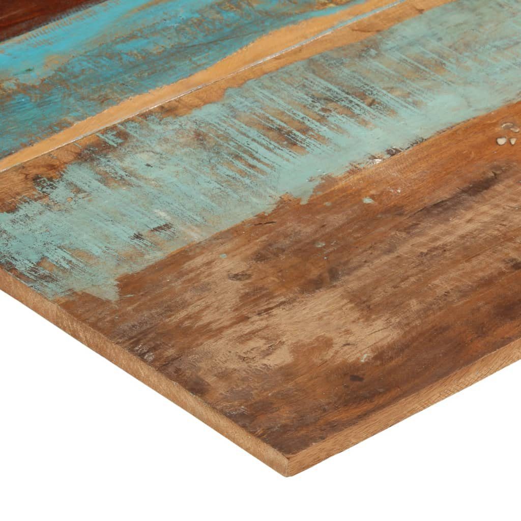cm furnicato (1 St) Tischplatte 15-16 Rechteckig 70x90 Massiv Altholz mm