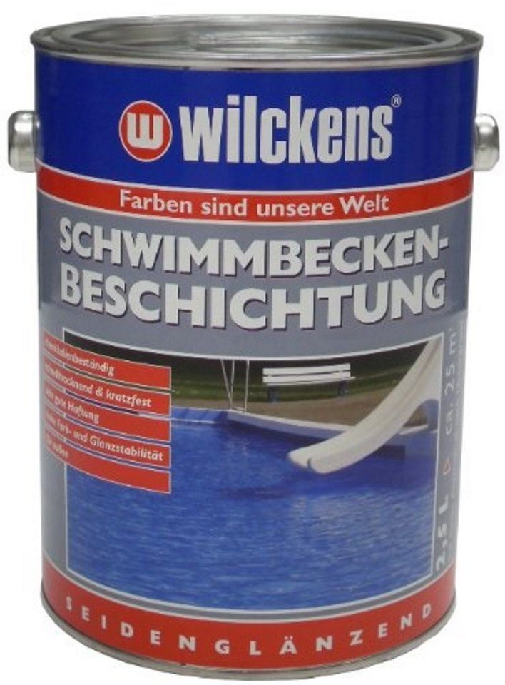 Wilckens Farben Bodenversiegelung Schwimmbecken Beschichtung 2,5 Liter Pool günstig online kaufen