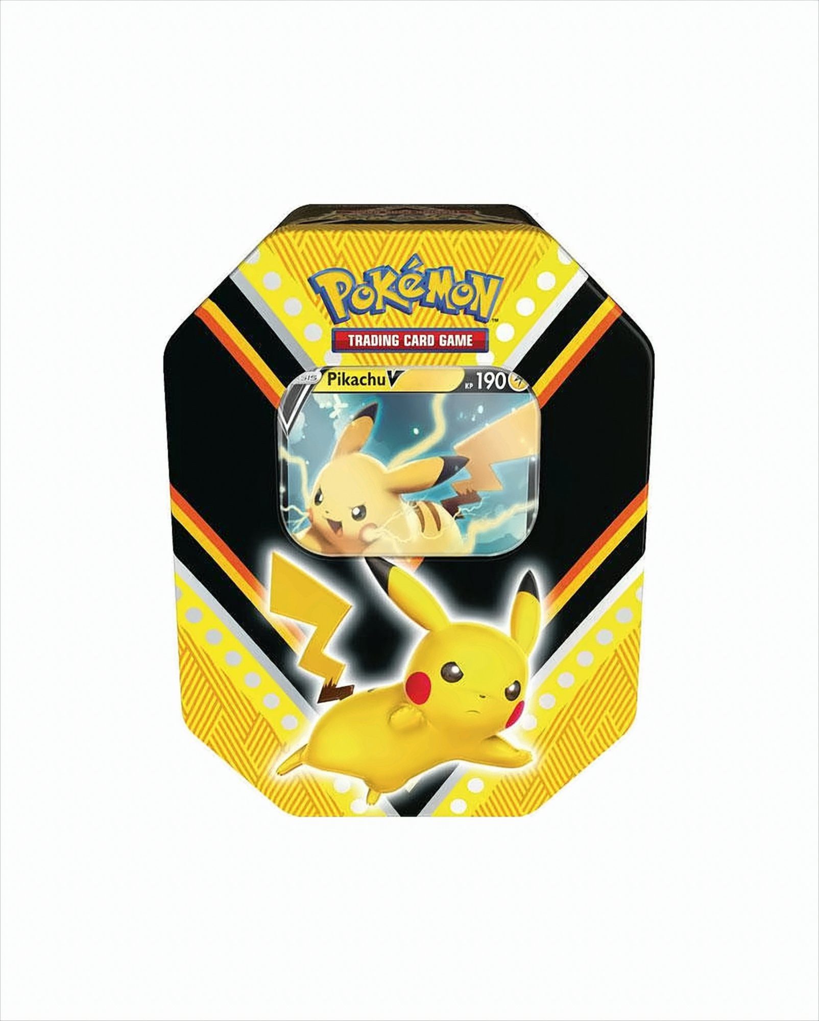 POKÉMON Sammelkarte Pokemon Tin Box Pikachu-V - Deutsche Version