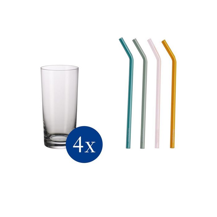 Villeroy & Boch Gläser-Set Purismo Bar Cocktail-Set 8 tlg Glas