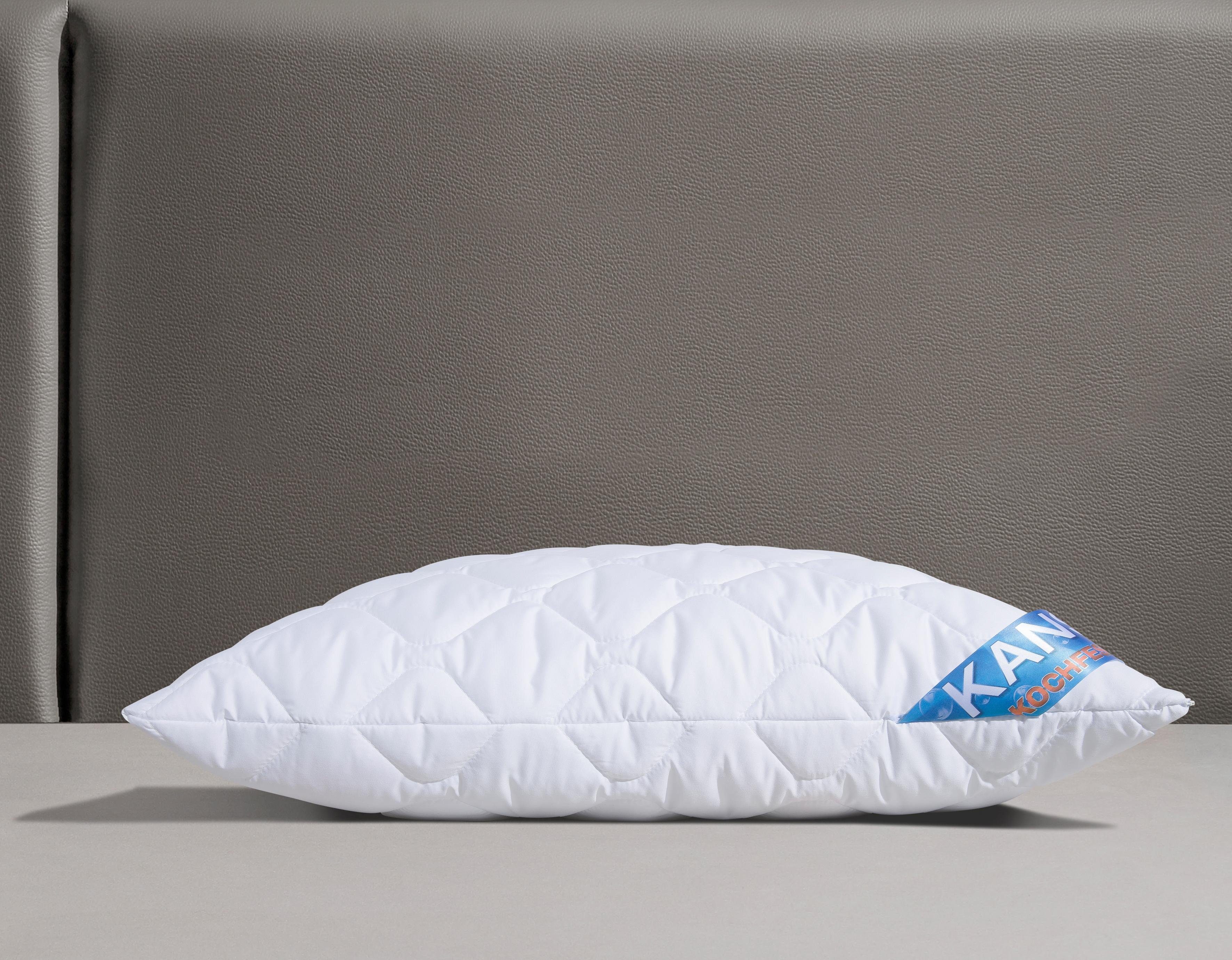 fan Microfaserkissen Kopfkissen Kansas in 40x80cm und 80x80cm erhältlich, F günstig online kaufen