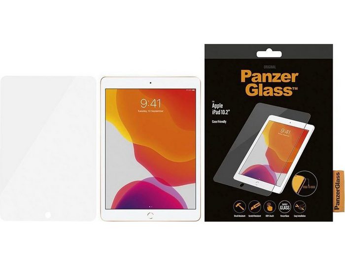 PanzerGlass Schutzglas Case Friendly für Apple iPad 10 2'' für Apple iPad 25 9 cm (10 2 Zoll) Displayschutzglas