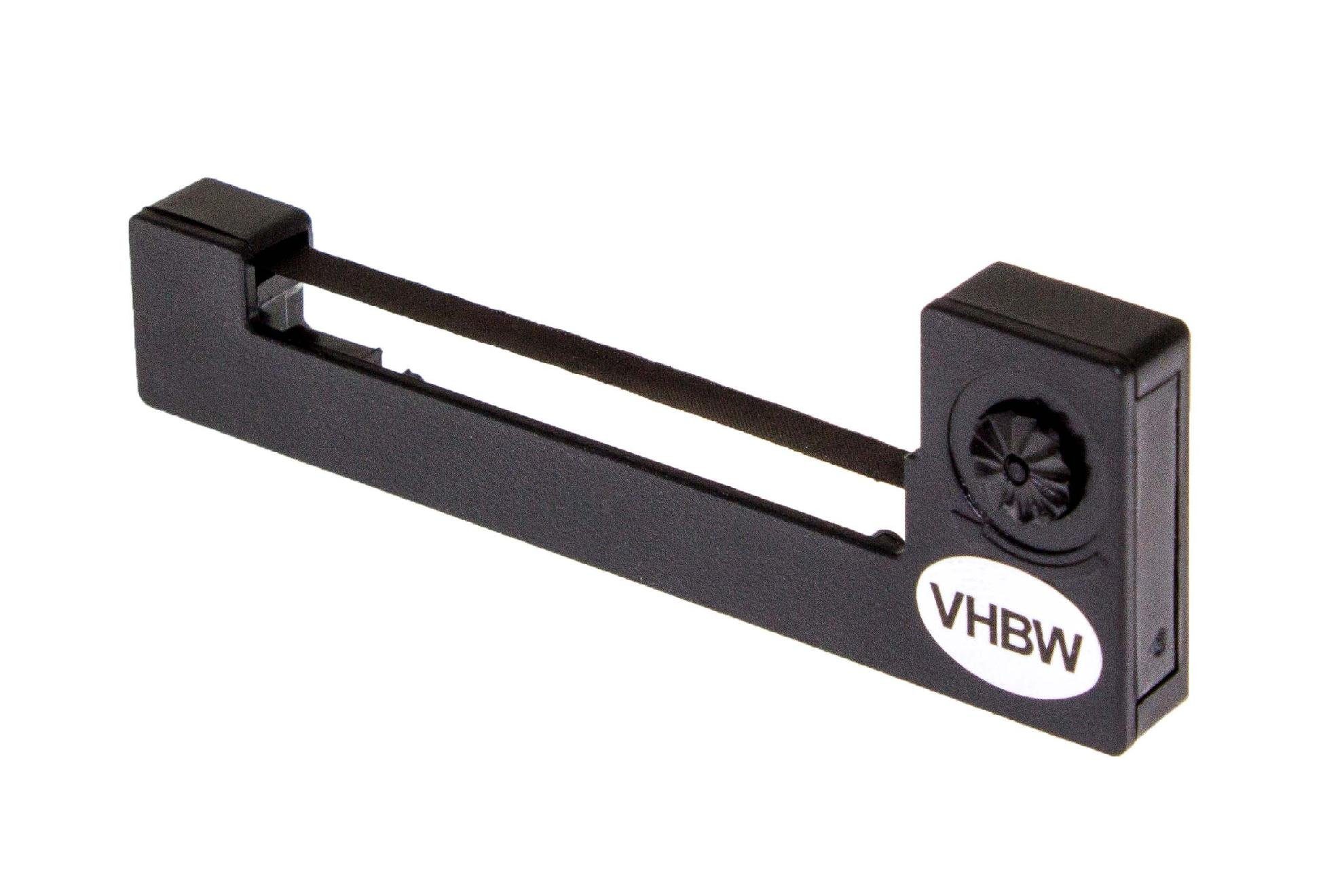 vhbw Beschriftungsband, passend für Kompatibel mit Sharp EA 40101, EA 800 R, EA 800 R 40101, EA 800 Series Drucker & Kopierer Nadeldrucker