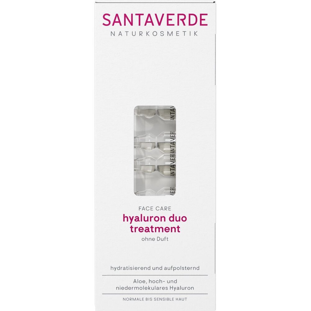 SANTAVERDE GmbH Gesichtspflege Hyaluron duo treatment, 10 ml
